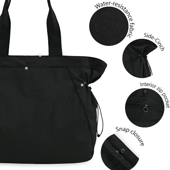 Convenient 18L Tote Handbag - Lightweight, Waterproof Design for All Activities - Picture 4 of 6